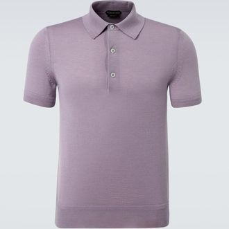 Tom Ford Polo in cashmere e seta