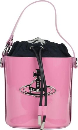 Vivienne Westwood Daisy Emmer Tas - Dames - Schoudertassen - Roze - ONE Size - Tassen