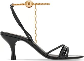 Ferragamo Denise 70 Ankle Chain Sandals, Size 5.5 C