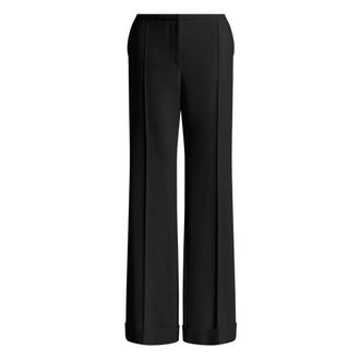 Alberta Ferretti Broeken, Dames, Zwart, M, Pantalone