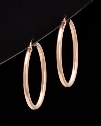 Italian Gold, Inc 14K Italian Rose Gold Hoops