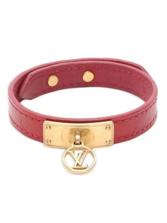 Louis Vuitton Bracciale con ciondoli Logomania 2016 - Rosso
