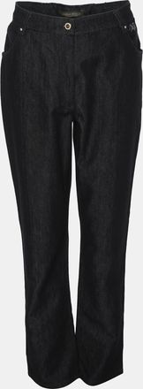 Marina Rinaldi Blue Denim Crystal Embellished Jeans