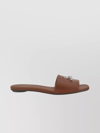 Alexander McQueen leather slides