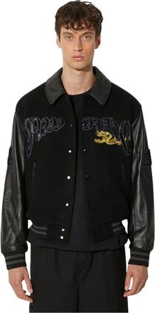 Awake NY Bomber Jassen - Heren - Bomber jackets - Zwart - L - Jassen