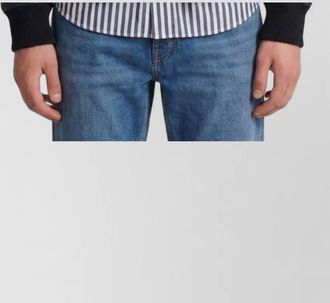 Ami lambskin leather zip-up jacket