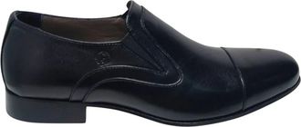 Pollini Mocassin - Heren - Nette schoenen - Zwart - 42 EU - Leer - Schoenen