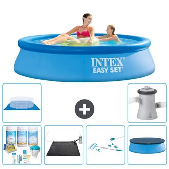 Intex Piscina Easy Set Redonda - 244x61 Cm - 7-piezas S20108