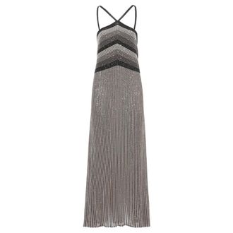 D.exterior Gowns, female, Multicolor, Size: S D.exterior Dresses Beige
