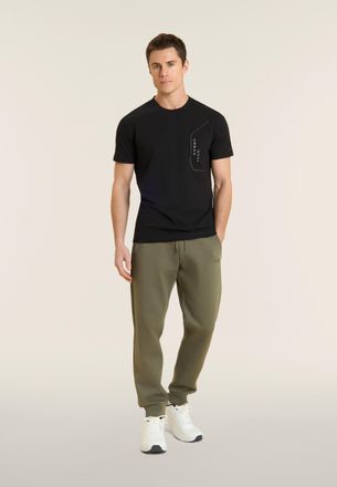Freddy T-Shirt Regular in Cotone da Uomo con Grafiche Gommate