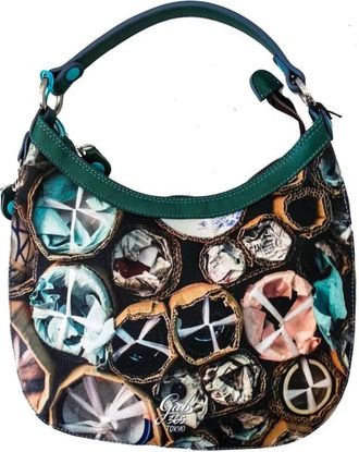 Gabs Multicolor Schoudertas met Verstelbare Band - Dames - Schoudertassen - Veelkleurig - ONE Size - Katoen - Tassen