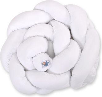 OEM Protector De Cuna Trenzado - Blanco