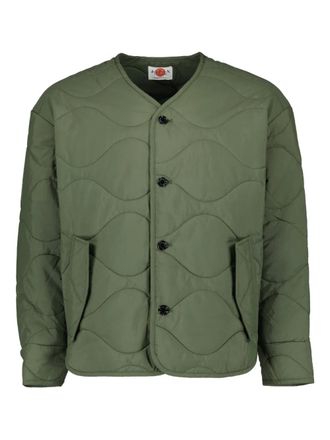 Japan Rags quilted padded jacket - Green