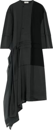 Christophe Lemaire Abito asimmetrico - Nero