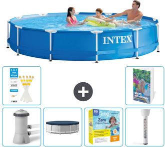 Intex Piscina Con Estructura Redonda - 366x76 Cm - 7-piezas S192