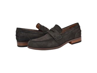 Tommy Hilfiger Yoron Mens Lace Up Wing Tip Shoes Charcoal : 7 M, Leather