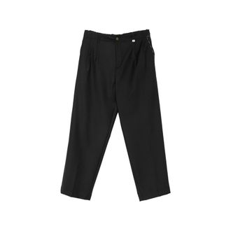 Myths Pleated-front Straight-leg Trousers
