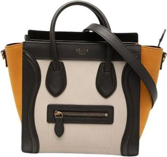Celine Pre-owned Tote Bags, female, Multicolor, Size: ONE SIZE Pre-owned The Luggage Tote