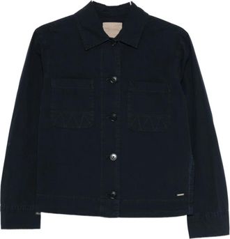 Woolrich Denim Jassen - Heren - Spijkerjassen - Blauw - XS - Denim - Jassen