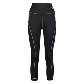 Moncler Leggings con logo - Trousers - Mujer - Negro - S