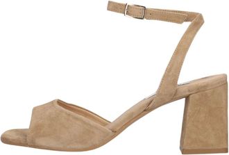 Notre-V Schoenen, Dames, Beige, 41 EU, Leer, Dames Hakken 22304