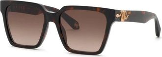Roberto Cavalli Sunglasses, unisex, Brown, 56 MM, Src153M 743Y Sunglasses