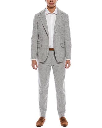 Brunello Cucinelli 2Pc Alpaca & Wool-Blend Suit