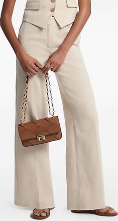 Michael Michael Kors Pantaloni a gamba ampia - Toni neutri