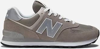 New Balance Mens 574 Core Sneakers In Grey With White