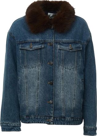 MC2 Saint Barth Chaqueta Vaquera - Jackets - Mujer - Azul - S