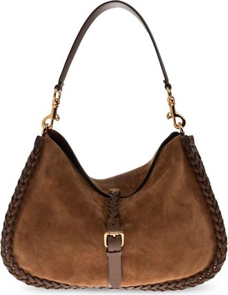Etro Bolso Maxi de Ante Pony - Bags - Mujer - Marr&oacute;n - ONE SIZE