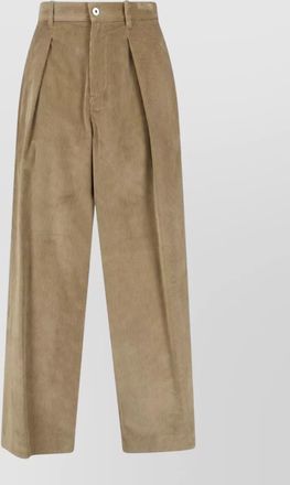 J.W.Anderson corduroy trousers belt loops back pocket pleats