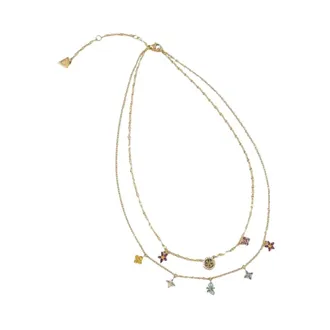 Guess Collana Secret Garden - - Accessories - Donna - Giallo - ONE SIZE