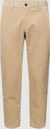 Mango Hose in Cord-Optik Modell berdam in Beige, Gr&ouml;&szlig;e 36