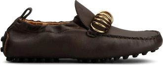 Tod's Bruine Loafers - Dames - Loafers - Bruin - 36 EU - Leer - Schoenen