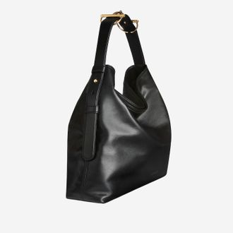 Gucci Womens Large Leather Shopping Bag Black Shoulder