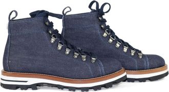 Monpiz Falcade laarzen met ringlets - Blauw