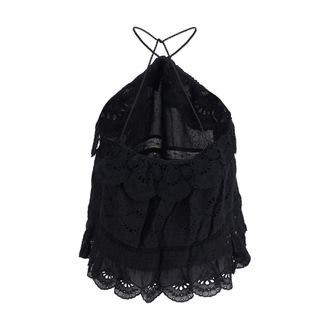 Isabel Marant Womens Black Polyester Blouse