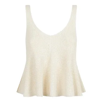 Alaia Mujer, Jerseys, Blanco, Talla: S