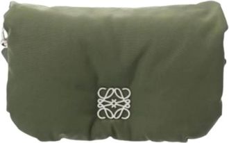 Loewe Pre-owned Cross Body Bags, female, Green, Size: ONE SIZE Pre-owned Shoulder Bag