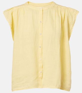 Velvet Janey linen shirt