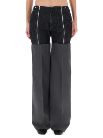 Jean Paul Gaultier Avant-Garde Grey Trousers