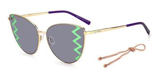 Missoni MMI 0019/S S9E/XR Womens Sunglasses Gold Size 61