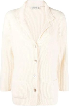 Corte di Kel Sweater - Dames - Cashmere truien - Beige - 2XS - Kasjmier - Truien & Vesten