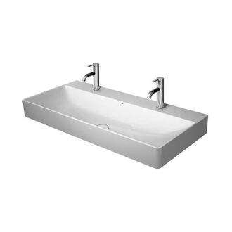 Duravit Lavabo Durasquare De Duravit 100x47cm, 2 Agujeros Para Grifer&iacute;a