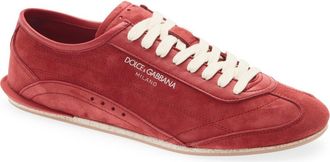 Dolce & Gabbana Lipari Sneaker in Rosso at Nordstrom, Size 44