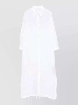 120% Lino linen long-sleeve shirt