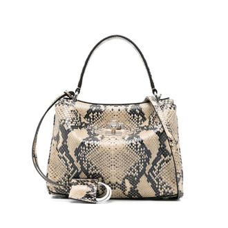 Balenciaga Rodeo Snakeskin-effect Tote Bag