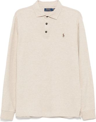 Polo Ralph Lauren Felpa con ricamo - Toni neutri