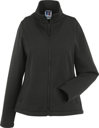 Russell Athletic Russell Dames/Dames Slimme Softshell-jasje (Zwart)